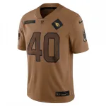 Pat Tillman Arizona Cardinals Nike 2023 Salute To Service Retired Player Limited Jersey – Brown