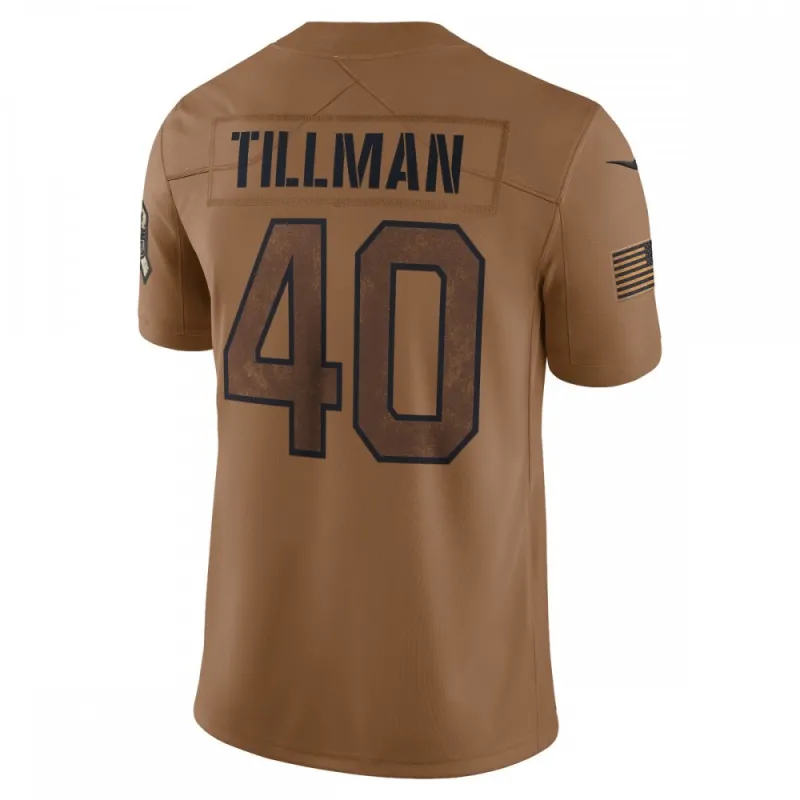 Pat Tillman Arizona Cardinals Nike 2023 Salute To Service Retired Player Limited Jersey – Brown