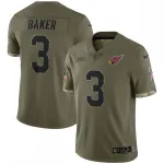 Budda Baker Arizona Cardinals Nike 2022 Salute To Service Limited Jersey - Olive Budda Baker Arizona Cardinals Nike 2022 Salute To Service Limited Jersey – Olive