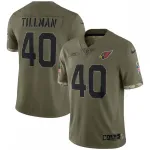 Pat Tillman Arizona Cardinals 2022 Salute To Service Retired Player Limited Jersey - Olive Pat Tillman Arizona Cardinals 2022 Salute To Service Retired Player Limited Jersey – Olive