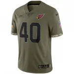 Pat Tillman Arizona Cardinals 2022 Salute To Service Retired Player Limited Jersey – Olive