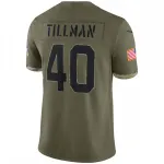 Pat Tillman Arizona Cardinals 2022 Salute To Service Retired Player Limited Jersey – Olive