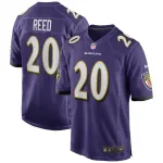 Ed Reed Baltimore Ravens Nike Game Retired Player Jersey – Purple