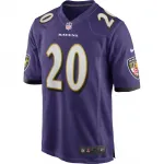 Ed Reed Baltimore Ravens Nike Game Retired Player Jersey – Purple