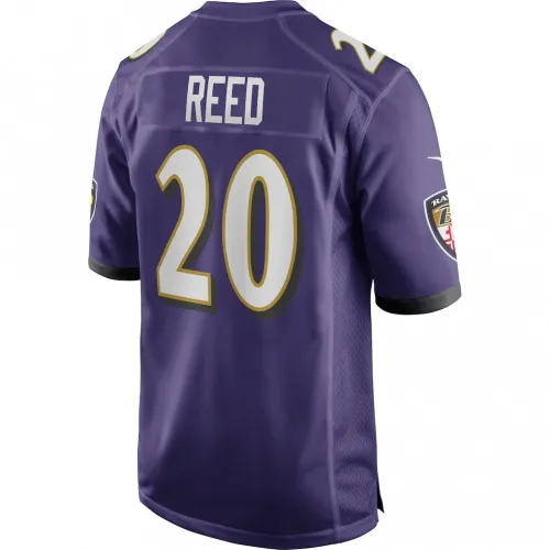Ed Reed Baltimore Ravens Nike Game Retired Player Jersey – Purple