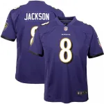 Lamar Jackson Baltimore Ravens Nike Youth Game Jersey - Purple Lamar Jackson Baltimore Ravens Nike Youth Game Jersey – Purple