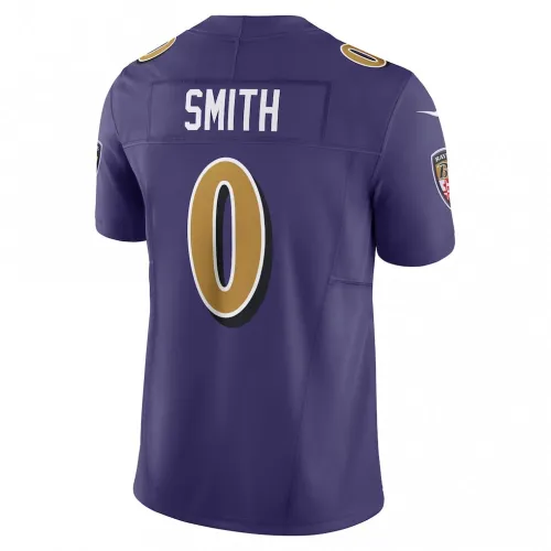 Roquan Smith Baltimore Ravens Nike Alternate 2 Vapor F.U.S.E. Limited Jersey – Purple
