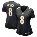 Lamar Jackson Baltimore Ravens Nike Women's Alternate Game Jersey - Black Lamar Jackson Baltimore Ravens Nike Women’s Alternate Game Jersey – Black