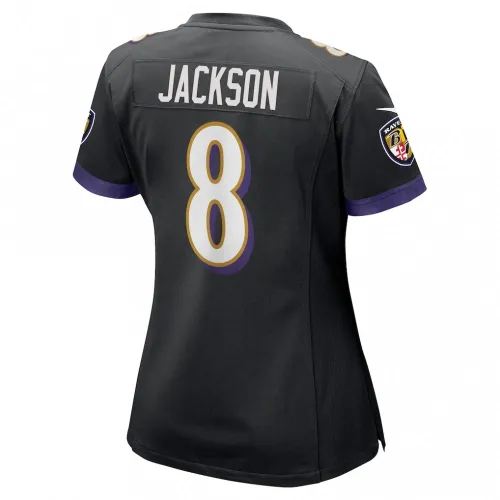 Lamar Jackson Baltimore Ravens Nike Women’s Alternate Game Jersey – Black