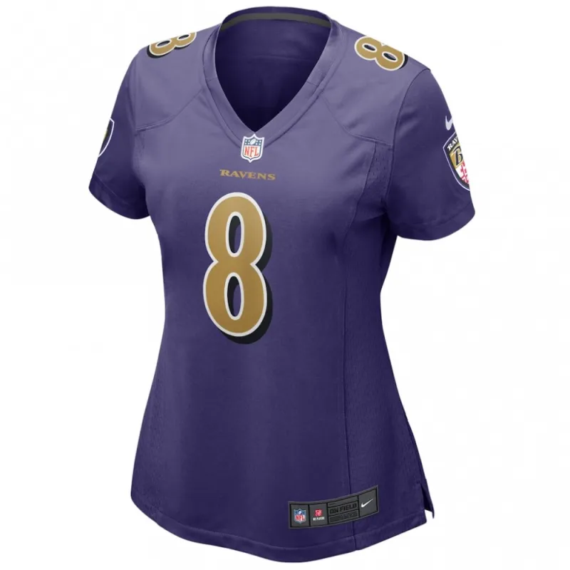 Lamar Jackson Baltimore Ravens Nike Women’s Alternate Game Player Jersey – Purple
