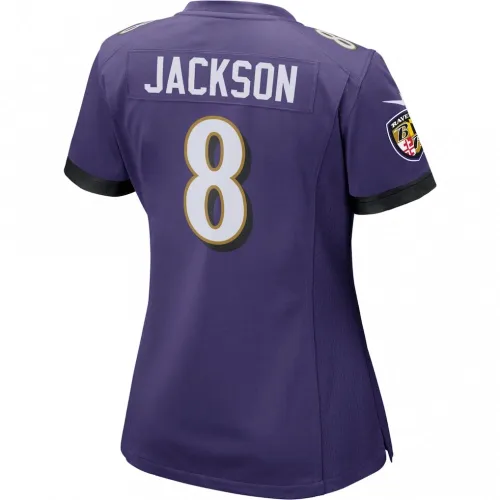 Lamar Jackson Baltimore Ravens Nike Women’s Game Jersey – Purple