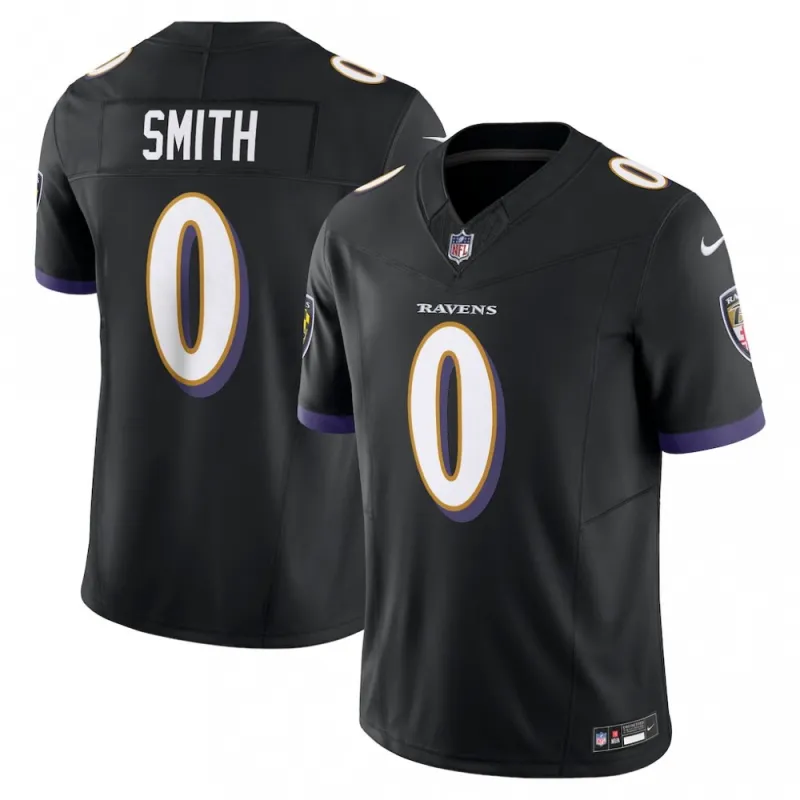 Roquan Smith Baltimore Ravens Nike Alternate Vapor F.U.S.E. Limited Jersey – Black