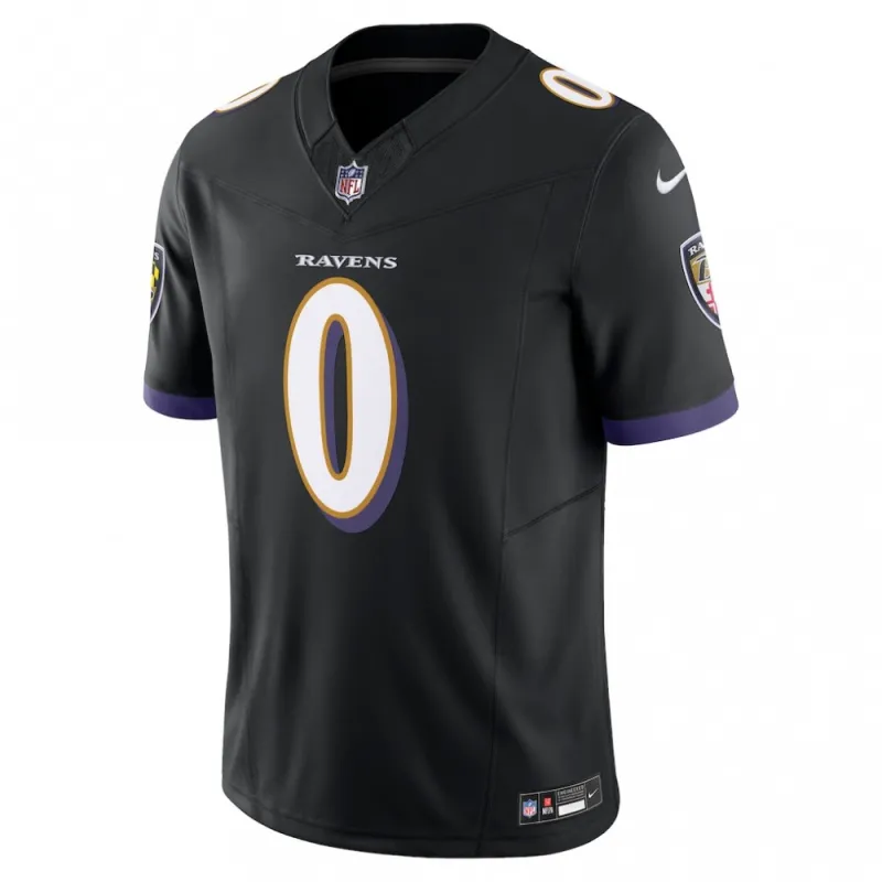 Roquan Smith Baltimore Ravens Nike Alternate Vapor F.U.S.E. Limited Jersey – Black