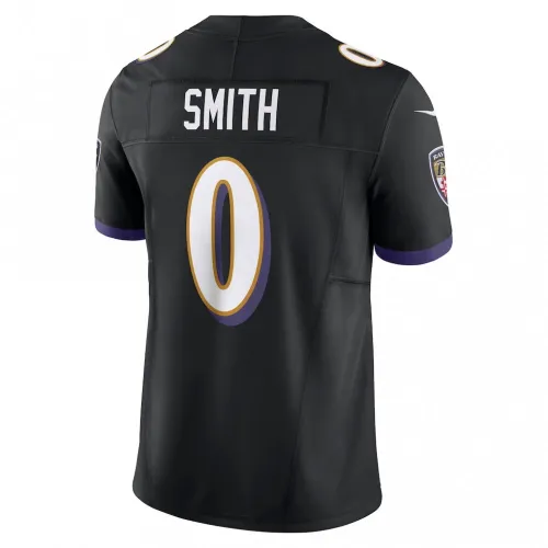 Roquan Smith Baltimore Ravens Nike Alternate Vapor F.U.S.E. Limited Jersey – Black
