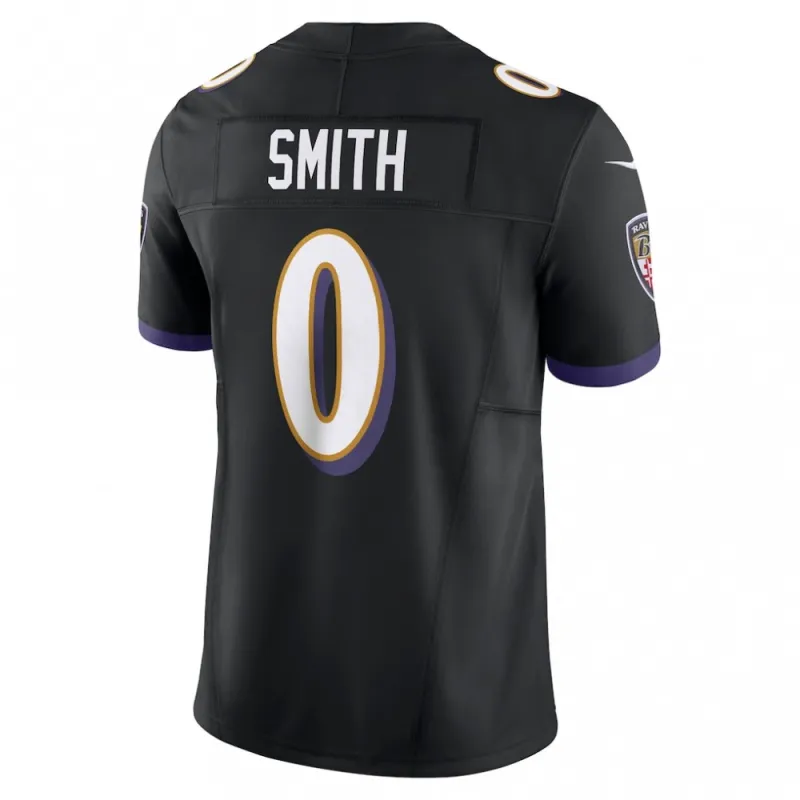 Roquan Smith Baltimore Ravens Nike Alternate Vapor F.U.S.E. Limited Jersey – Black