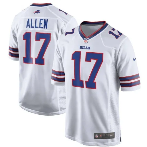 Josh Allen Buffalo Bills Nike Youth Game Jersey - White