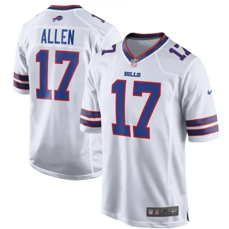 Josh Allen Buffalo Bills Nike Youth Game Jersey – White