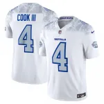 James Cook III Buffalo Bills Nike 2025 Rivalries Collection Limited Jersey - White James Cook III Buffalo Bills Nike 2025 Rivalries Collection Limited Jersey – White