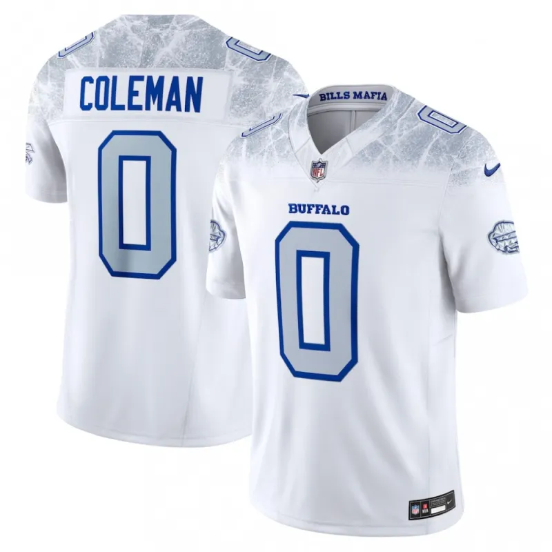 Keon Coleman Buffalo Bills Nike 2025 Rivalries Collection Limited Jersey – White