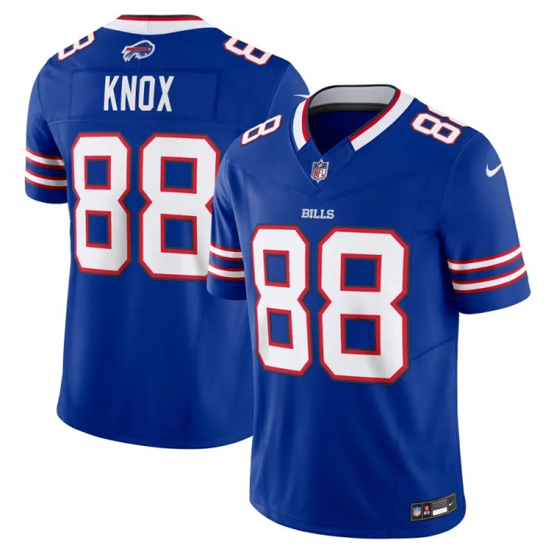 Camisa Nike Vapor F.U.S.E. Limited de Dawson Knox dos Buffalo Bills – Azul-real