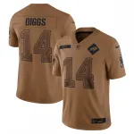 Camisola Nike 2023 «Salute To Service» de edição limitada de Stefon Diggs dos Buffalo Bills - Castanho Camisa Nike 2023 «Salute To Service» de edição limitada de Stefon Diggs dos Buffalo Bills – Castanho