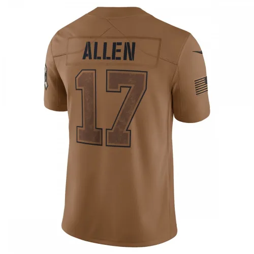 Josh Allen Buffalo Bills Nike 2023 Salute To Service Limited Jersey – Brown