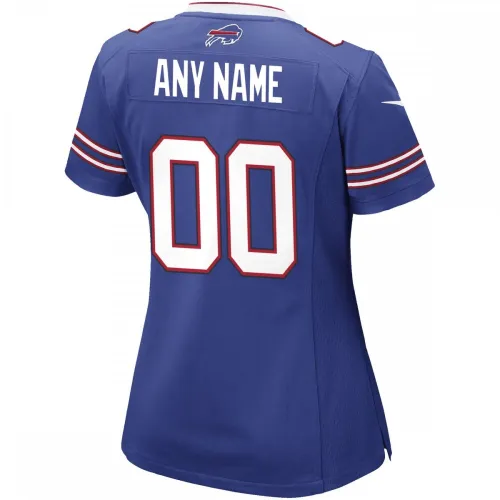 Buffalo Bills Nike Women’s Custom Game Jersey – Royal