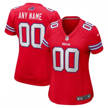 Maglia da partita alternativa personalizzata Nike da donna dei Buffalo Bills - Rossa