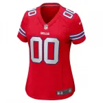 Buffalo Bills Nike Women’s Alternate Custom Game Jersey – Red