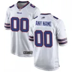 Buffalo Bills Nike Custom Game Jersey – White