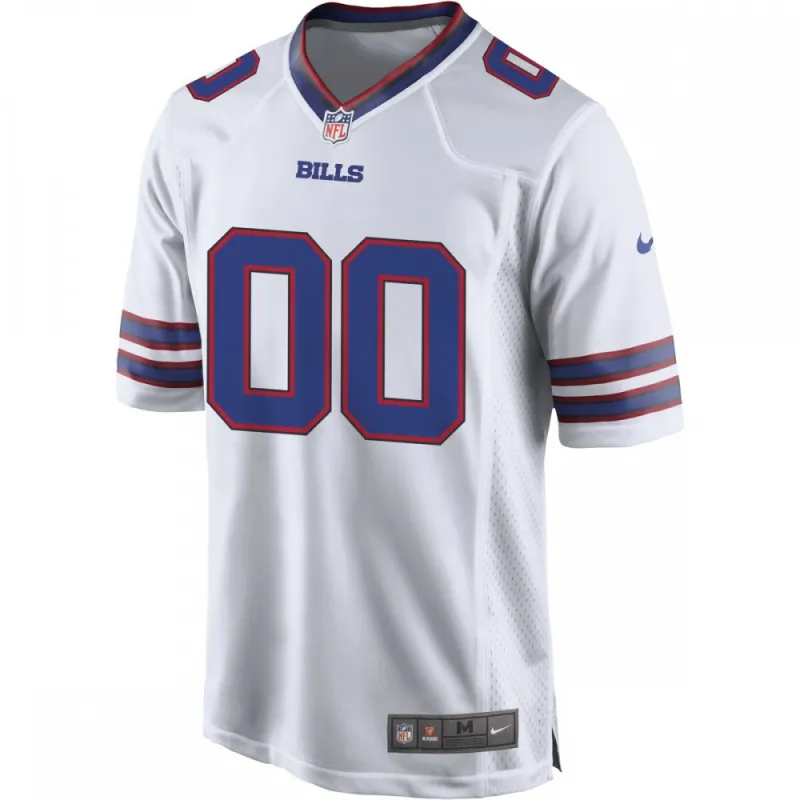 Buffalo Bills Nike Custom Game Jersey – White
