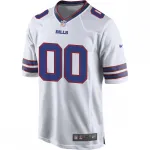Buffalo Bills Nike Custom Game Jersey – White
