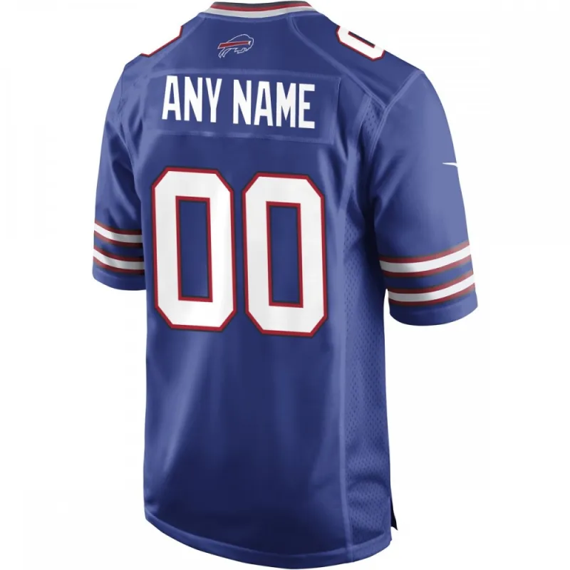 Buffalo Bills Nike Custom Game Jersey – Royal