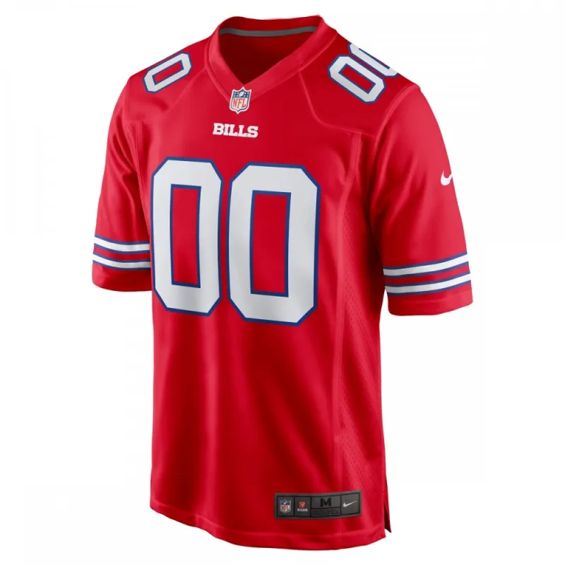 Buffalo Bills Nike Alternate Custom Game Jersey – Red