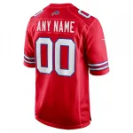 Buffalo Bills Nike Alternate Custom Game Jersey – Red