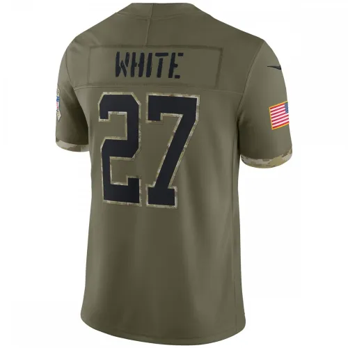Tre’Davious White Buffalo Bills Nike 2022 Salute To Service Limited Jersey – Olive