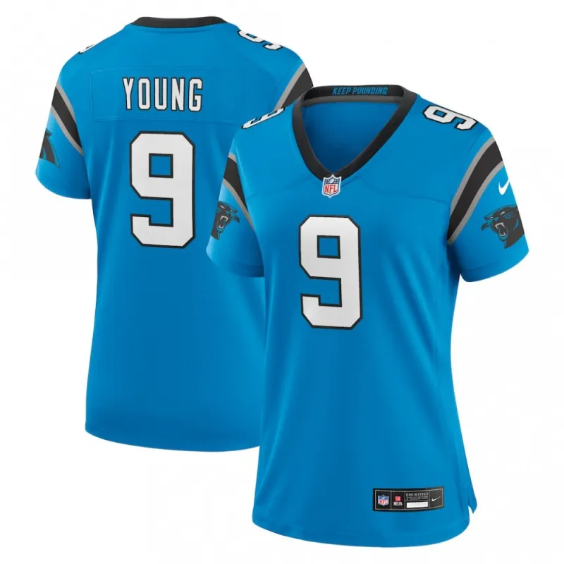 Bryce Young Carolina Panthers Nike Women’s Player Jersey – Blue