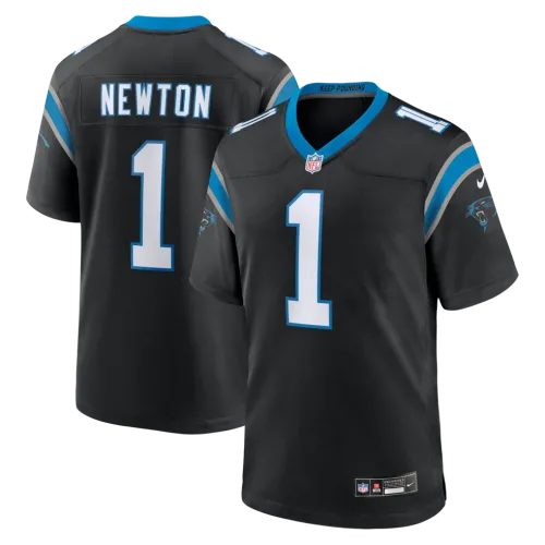 Cam Newton Carolina Panthers Nike Team Retired Game Jersey - Black
