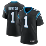 Cam Newton Carolina Panthers Nike Team Retired Game Jersey – Black