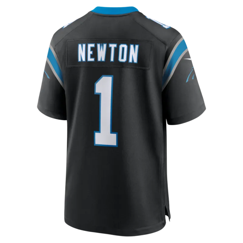 Cam Newton Carolina Panthers Nike Team Retired Game Jersey – Black