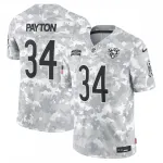Walter Payton Chicago Bears Nike 2024 „Salute to Service“ – Limitiertes Trikot für ehemalige Spieler – Arctic Camo Walter Payton Chicago Bears Nike 2024 Salute to Service Retired Player Limited Jersey – Arctic Camo