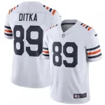 Mike Ditka Chicago Bears Nike 2019 Alternate Classic Retired Player Limited Jersey – White