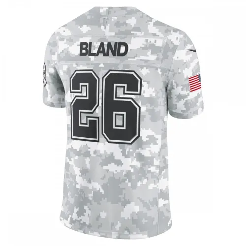 DaRon Bland Dallas Cowboys Nike 2024 Salute to Service Limited Jersey – Arctic Camo