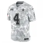 Dak Prescott Dallas Cowboys Nike 2024 Salute to Service Limited Jersey – Arctic Camo