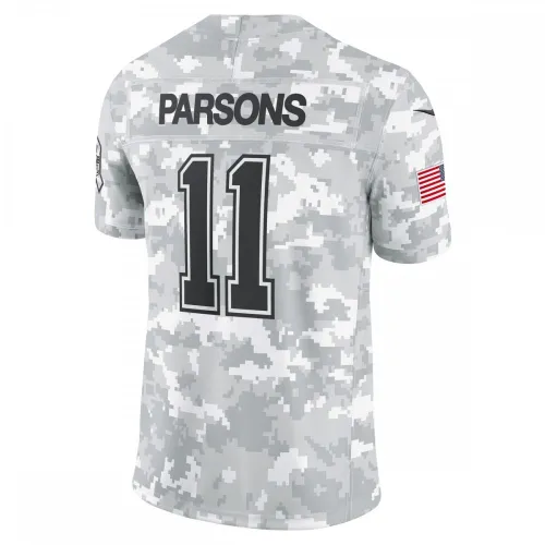 Micah Parsons Dallas Cowboys Nike 2024 Salute to Service Limited Jersey – Arctic Camo