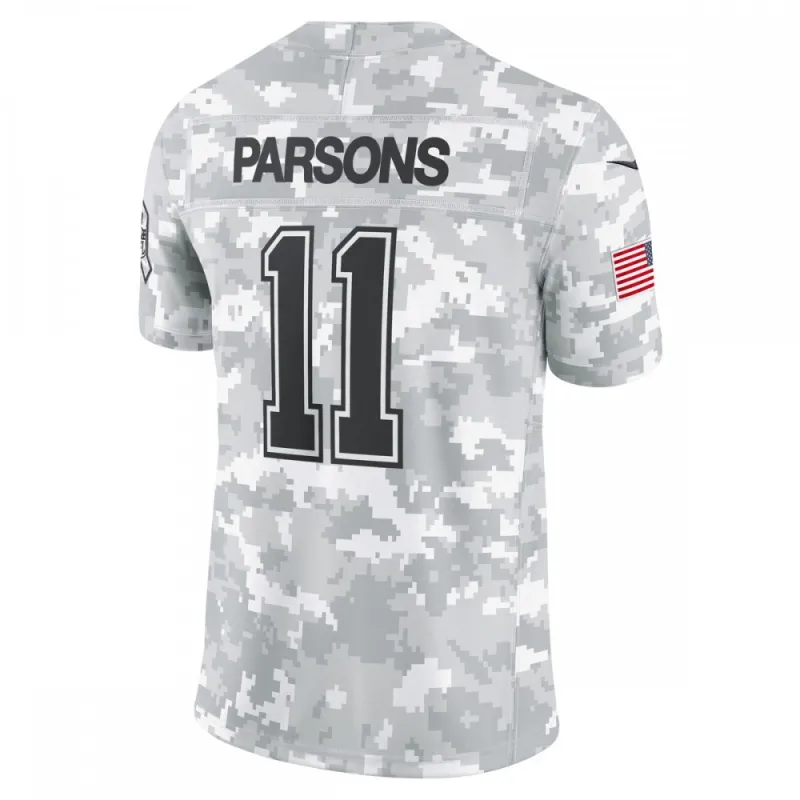Micah Parsons Dallas Cowboys Nike 2024 Salute to Service Limited Jersey – Arctic Camo