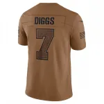 Trevon Diggs Dallas Cowboys Nike 2023 Salute To Service Limited Jersey – Brown