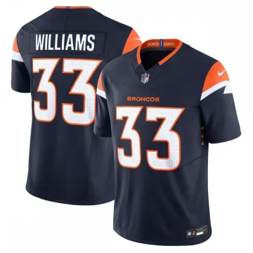 Javonte Williams Denver Broncos Maglia limitata Nike Mile High Collection Vapor F.U.S.E. - Navy