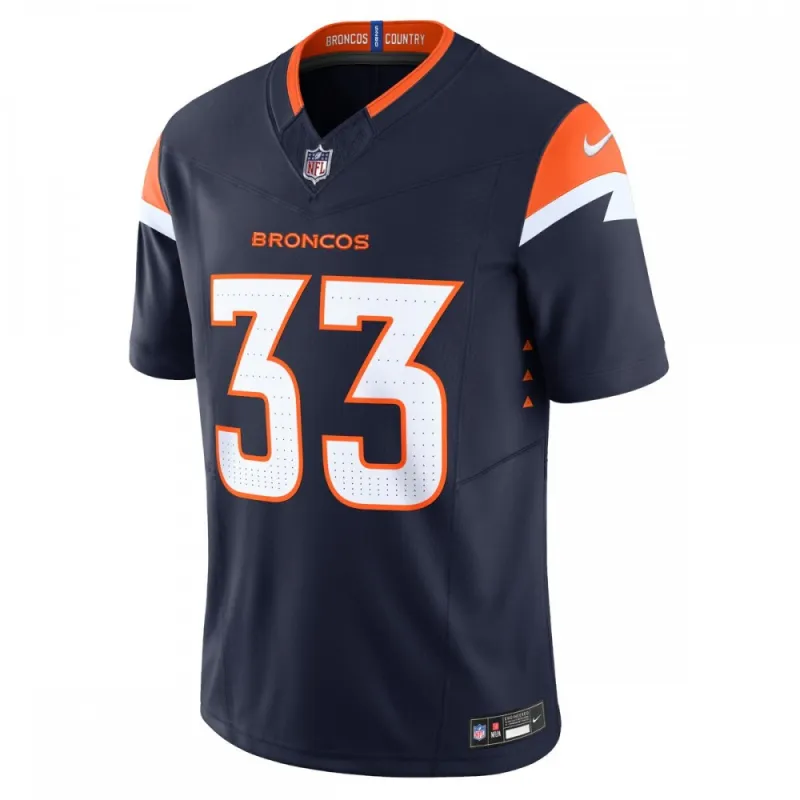Javonte Williams Denver Broncos Nike Mile High Collection Vapor F.U.S.E. Limited Jersey – Navy