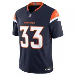 Javonte Williams Denver Broncos Nike Mile High Collection Vapor F.U.S.E. Limited Jersey – Navy